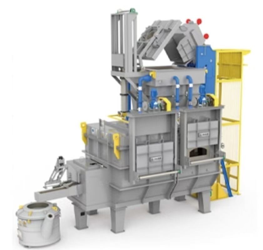 苏州炬鼎铝合金集中熔化炉方案